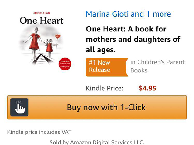 Το «Μια καρδιά» είναι Νο1 νέα κυκλοφορία στο Amazon για γονείς!